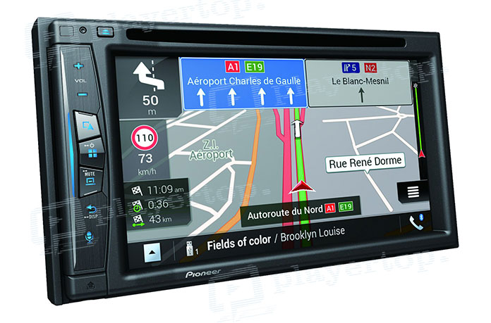 autoradio 2 din pioneer gps